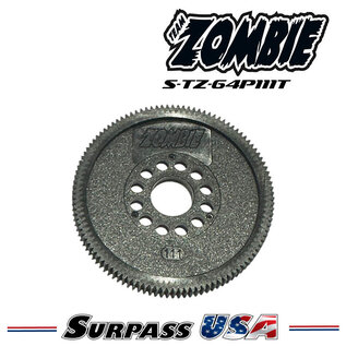 Team Zombie S-TZ-64P111T Team Zombie Thin Low Friction 111T Spur Gear 64P