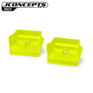 J Concepts JCO0521Y RC8B4.1 | RC8B4.1e injection molded front wing, yellow – 2pc