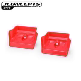 J Concepts JCO0521P RC8B4.1 | RC8B4.1e injection molded front wing, pink – 2pc