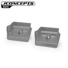 J Concepts JCO0521G RC8B4.1 | RC8B4.1e injection molded front wing, gray – 2pc