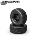 J Concepts JCO4070-3244  Subcultures 2 – green compound, pre-mounted on #3351B Hazard wheels