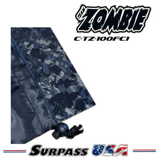Team Zombie C-TZ-100FC1 Team Zombie Forged Carbon Set-Up Board for 1/12 & 1/10 Cars w/ Travel Sleeve
