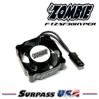 Team Zombie F-TZ-SF30HYPER Team Zombie Alloy Hyper 15g+ Thrust 30mm Fan 5-9v