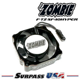 Team Zombie F-TZ-SF40HYPER Team Zombie Alloy Hyper 25g+ Thrust 40mm Fan 5-9v