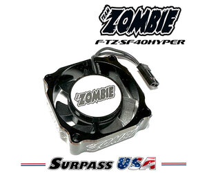 F-TZ-SF40HYPER Team Zombie Alloy Hyper 25g+ Thrust 40mm Fan 5-9v