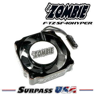 Team Zombie F-TZ-SF40HYPER Team Zombie Alloy Hyper 25g+ Thrust 40mm Fan 5-9v