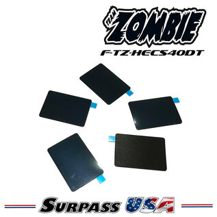 Team Zombie F-TZ-HECS40DT Team Zombie Ultra Thin 0.5mm Double Sided Tape 5pcs for 40mm Hollow Fan