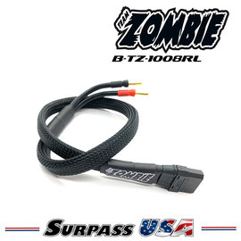 Team Zombie B-TZ-1008RL Team Zombie XT90, 4mm Tube Plug 500mm 10awg Power Supply Cable