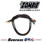 Team Zombie B-TZ-10RL4/5XT Team Zombie XT60, 4/5mm Tube Plug 2s-Balance 600mm 12awg Charging Cable