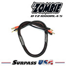 Team Zombie B-TZ-1000RL4/5 Team Zombie 4mm, 4/5mm Tube Plug 2s-Balance 600mm 12awg Charging Cable
