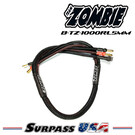 Team Zombie B-TZ-1000RL5MM Team Zombie 4mm, 5mm Tube Plug 2s-Balance 600mm 12awg Charging Cable