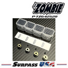 Team Zombie P-TZ642528 Team Zombie Hard-Anodized Aluminum Pinion Gear 64P 25-28T (4pcs)