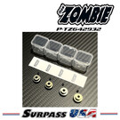 Team Zombie P-TZ642932 Team Zombie Hard-Anodized Aluminum Pinion Gear 64P 29-32T (4pcs)