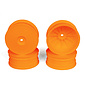 DE Racing DER-SB4-A4O  Speedline Buggy Wheels for Associated B64/B64D, TLR 22 3.0/4.0, Front, Orange (4pcs)
