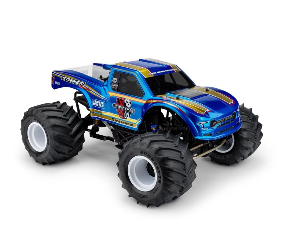 JCO0435 JConcepts 2005 Ford Expedition Monster Truck Body (Clear