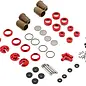 Yokomo YOKY2-SBBSRA  Yokomo YD-2 Super Low Friction Aluminum Big Bore Shock Set (Red)