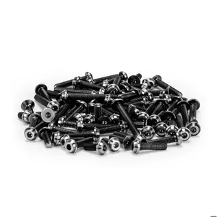 J Concepts JCO5138-2 RC10 B7/B7D Titanium Upper Screw Set (Black) (77)