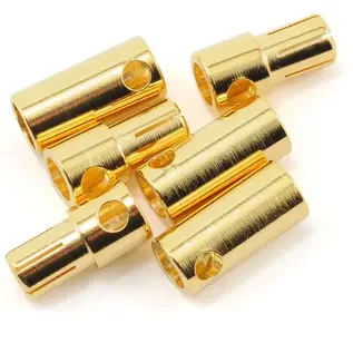 Castle Creations CSE095-0008-00  5.5mm High Current Bullet Connector Set