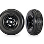 Traxxas TRA10972  3.2" Funco Black Front Wheels & Arrow Tires (2)