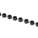 Traxxas TRA2745X Nuts, 3mm nylon locking Black (8)