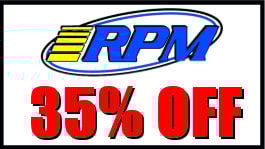 RPM Products Clearance 35% Off