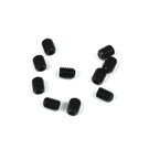 Tekno RC TKR1601 – M3x4mm Set Screws (black, 10pcs)