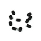 Tekno RC TKR1601 – M3x4mm Set Screws (black, 10pcs)
