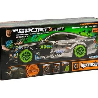 HPI HPI115984  RS4 Sport3 Drift RTR Ford Mustang Vaughn Gittin Jr.