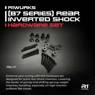 R1wurks 900153 R1WURKS (B7 Series) Rear Inverted Shock Hardware Set