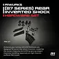 R1wurks 900153 R1WURKS (B7 Series) Rear Inverted Shock Hardware Set