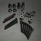 R1wurks 900153 R1WURKS (B7 Series) Rear Inverted Shock Hardware Set