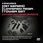 R1wurks 900154 R1WURKS (B7 Series) Lowered Rear Tower Set, Inverted Rear Shocks
