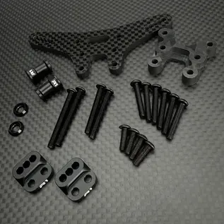 R1wurks 900154 R1WURKS (B7 Series) Lowered Rear Tower Set, Inverted Rear Shocks