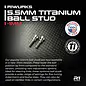 R1wurks 900179-8 R1WURKS 5.5mm Titanium Ball Stud 8mm, -1mm