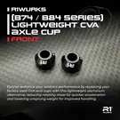 R1wurks 900163 R1WURKS (B74 / B84 Series) Lightweight CVA axle cup, front