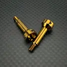 R1wurks 900177-2 R1WURKS (B74 / B84 Series) Ultra Lightweight Front CVA Axle, Titanium (Bronze)