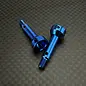 R1wurks 900177-1 R1WURKS (B74 / B84 Series) Ultra Lightweight Front CVA Axle, Titanium (Blue)
