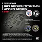 R1wurks 900196 R1WURKS (B84 Series) Titanium Upper Screw Set Silver