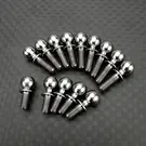 R1wurks 900207 R1WURKS (B84 Series) Ball Stud Set, Titanium, 14pcs Silver