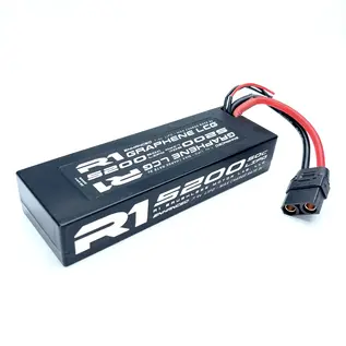 R1wurks 030026-1 R1WURKS Mudboss 5,200mah 50c 7.4V 2s LIPO Graphene Battery w/ XT90