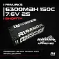 R1wurks 030058 R1WURKS 6300mah 150C 7.6V 2s Shorty w/ 5mm