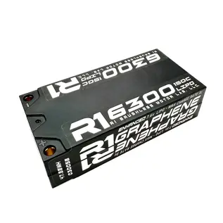 R1wurks 030058 R1WURKS 6300mah 150C 7.6V 2s Shorty w/ 5mm