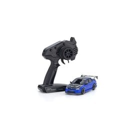 Kyosho KYO32653BL  MINI-Z AWD SUBARU IMPREZA with Aero kit and CFRP hood Metallic Blue