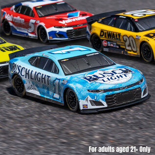 TLR / Team Losi LOS1122501 1/12 NASCAR RC Race Car Ross Chastain No. 1 Busch Light 2025 Chevrolet Camaro ZL1 2S AWD RTR