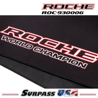 RocheRC USA ROC-930006 Roche - Roche Pit Mat (100x60cm), Black (930006)