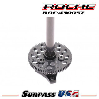 RocheRC USA ROC-430057 Roche - Rapide P12V2 Lightweight Steel Rear Solid Axle (430057)
