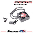 RocheRC USA ROC-210353 Roche - P12V2 Aluminum Cooling Fan Mount with 30mm Cooling Fan (210353)