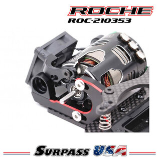 RocheRC USA ROC-210353 Roche - P12V2 Aluminum Cooling Fan Mount with 30mm Cooling Fan (210353)