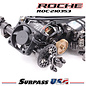 RocheRC USA ROC-210353 Roche - P12V2 Aluminum Cooling Fan Mount with 30mm Cooling Fan (210353)