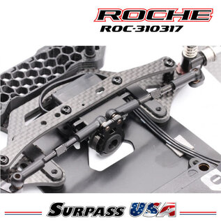 RocheRC USA ROC-310317 Roche - P12V, P12V2 Alum Servo Saver Horn for Xray Saver (7mm) (310317)